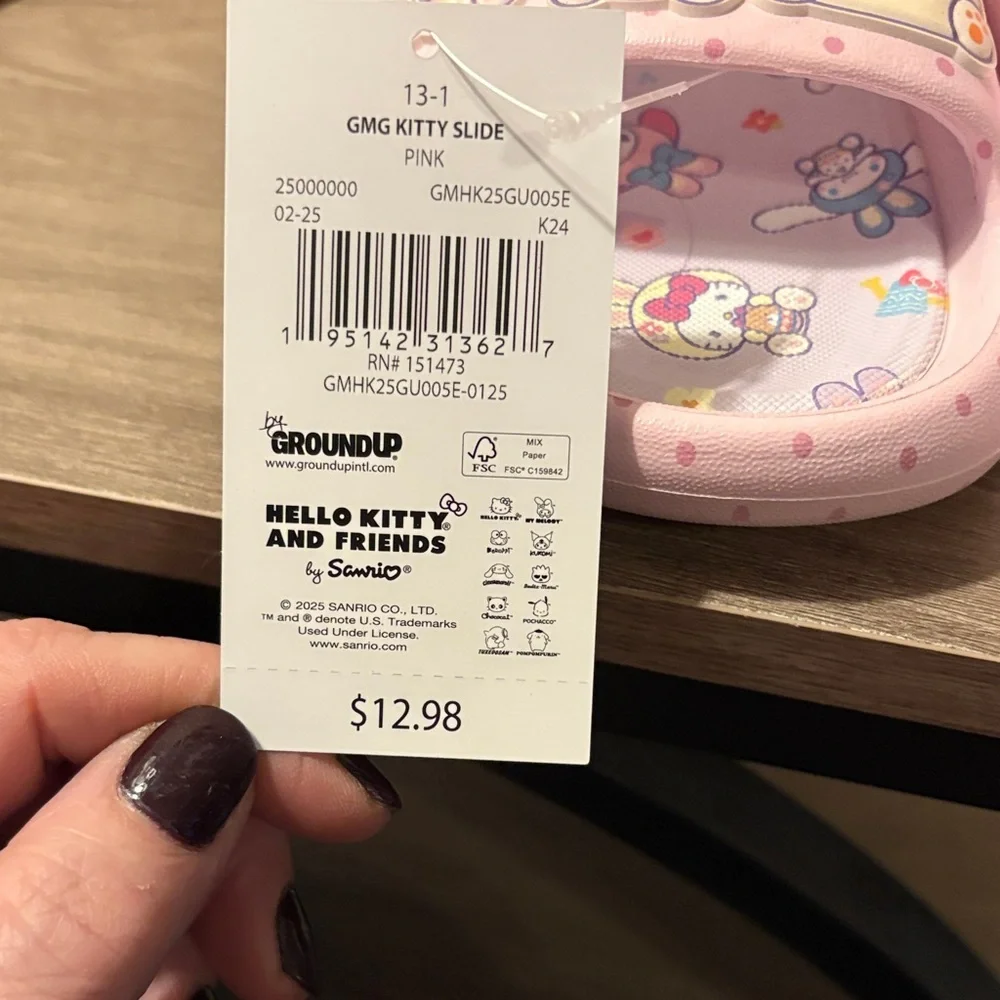 Adorable Pink Kids Slippers with Cute Characters